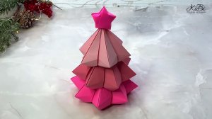 Поделка елка из бумаги своими руками