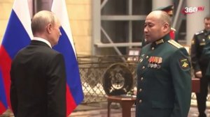 Нарану Очир-Горяеву присвоено высокое звание Героя Российской Федерации.