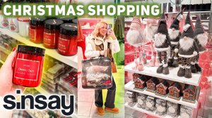 НОВОГОДНИЙ ШОППИНГ в SINSAY | СИН ☃️🌲 ЗИМНЯЯ коллекция, одежда и уютные Pinterest товары / Vlogmas