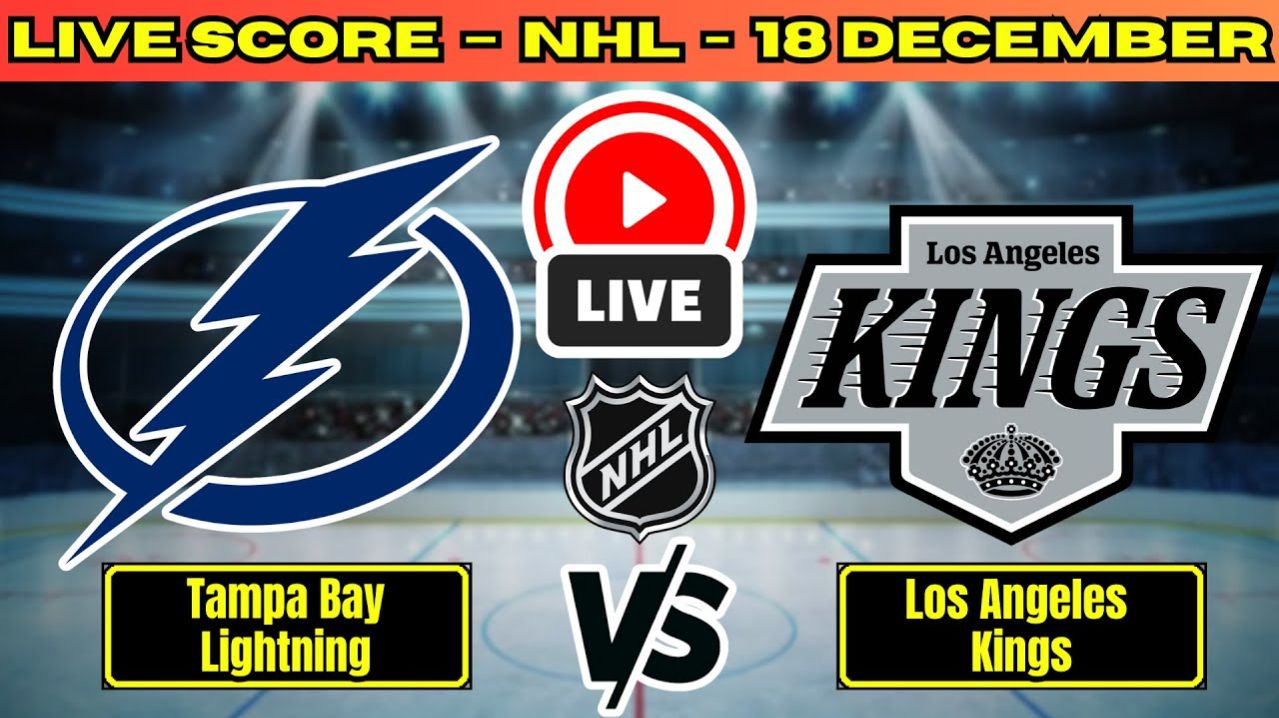 Тампа-Бэй Лайтнинг — Лос-Анджелес Кингз NHL 19.12.2025 Прямая трансляция смотреть онлайн