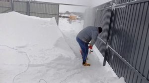 Мощная снегоуборочная лопата. Отзыв клиента 2025