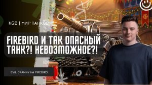 EviL GrannY ★ FIREBIRD И ТАК ОПАСНЫЙ ТАНК! А ВО ВЗВОДЕ СТАТИСТОВ НЕВОЗМОЖНО ЕГО ПОБЕДИТЬ!