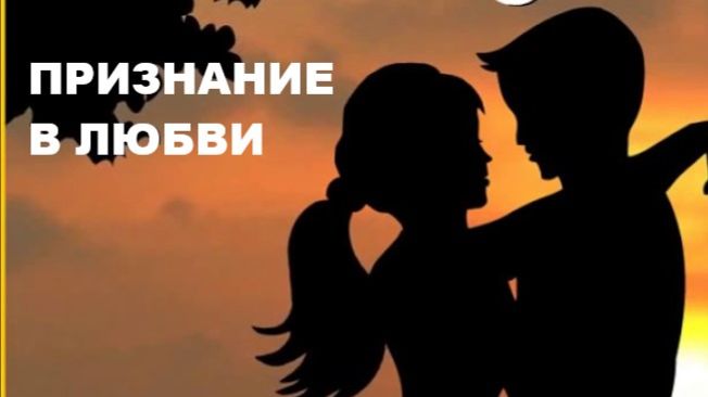 ПРИЗНАНИЕ В ЛЮБВИ (юмор присутствует)