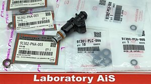 Ремкомплект на 4 инжектора H-004S, (Japan) HONDA K20Z3, K24A,.mp4