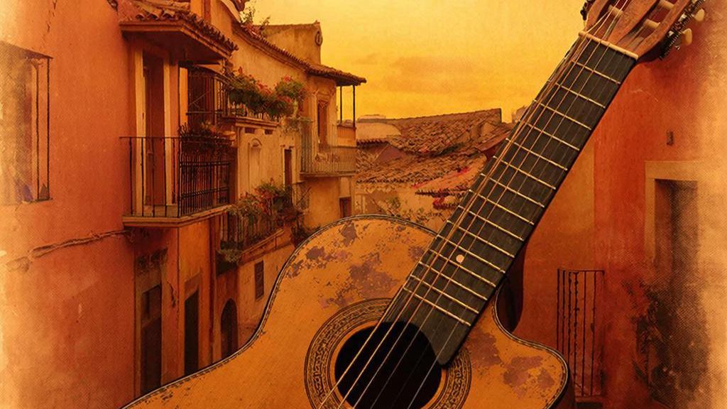 Испанская гитара №14