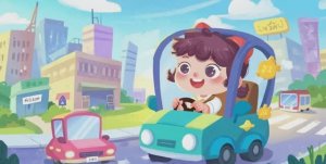 Колеса и смех мультик