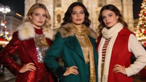 🎄 Предновогодняя мода: Топ-образы для волшебного праздника! #3