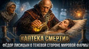 «АПТЕКА СМЕРТИ». Фёдор Лисицын о теневой стороне мировой фармы | Фёдор Лисицын