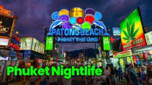 Phuket's Neon Paradise： Patong Beach Sunset and Wild Nightlife Walking Tour Thailand
