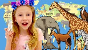 Настя и папа сделали познавательное шоу для детей.