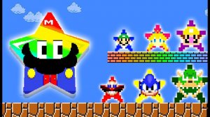 🌟Звездные персонажи Марио! Новое прохождение? Марио спасает принцессу?