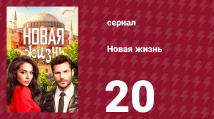 Новая жизнь 20 серия (сериал, 2020)