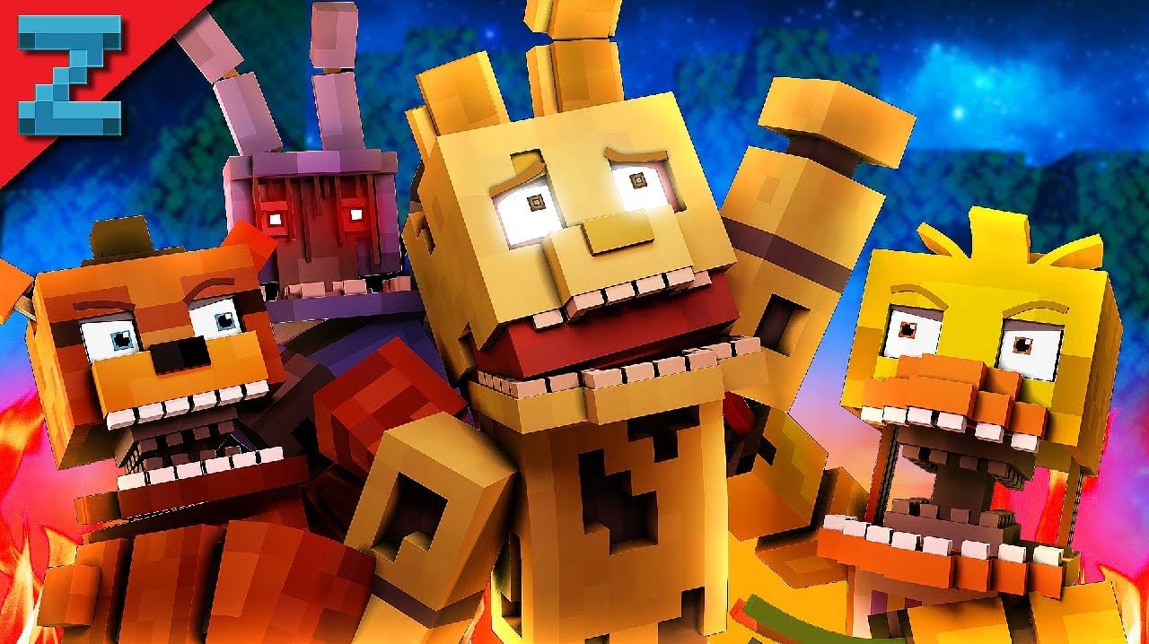 _Don't Forget_ Minecraft FNAF Animation Music Video (Song by TryHardNinja) песня фнаф