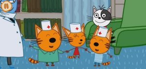 Три Кота Мультфильм Прививки от Гриппа.