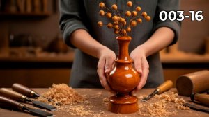 Ваза из дерева своими руками Токарные работы по дереву для начинающих Уроки токарки по дереву