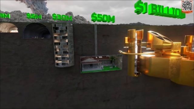 Мистер бист - $1 vs $1,000,000,000 Ядерный Бункер!