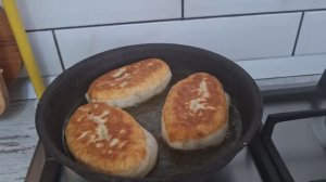 Пирожки с картошкой и печенью