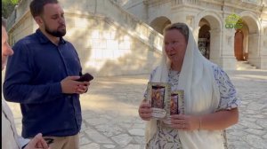 ЧЕТВЕРТЬ ЧАСА: Святая Земли и «Вифлеемская улыбка Божией Матери» вместе с ЛАРГО и м.Марией Ал Алам