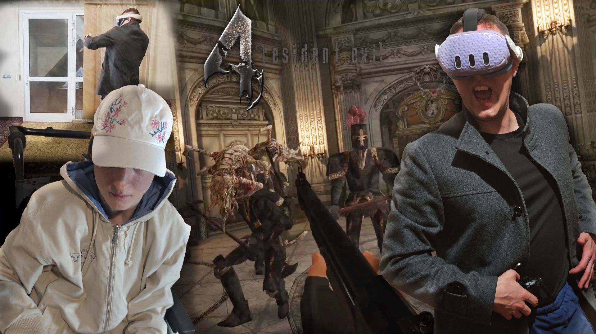 СНОВА В ТИРЕ !?!? №19 ► Resident Evil 4 VR смотреть онлайн