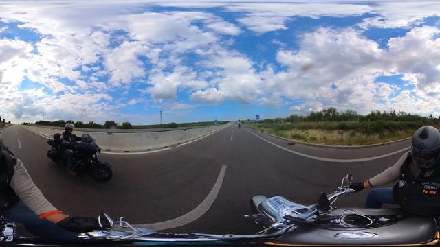 10 мая 2024, дорога в порт Бари, 360°, ч.40, [HD 4K]