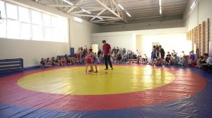 Вес 32 кг. 2014-2015 г.р. Финал Митюк Богдан (Новокубанск)-Шкуро Егор (Новопокровская)