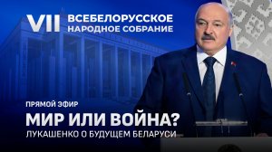 ⚡️⚡️⚡️ Лукашенко обращается к народу! ПРЯМОЙ ЭФИР ВНС. Послание Президента