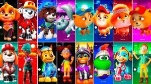 Мультики для Детей Щенячий Патруль Tiles Hop - СКАЙ, МАРШАЛЛ И ДРУГИЕ