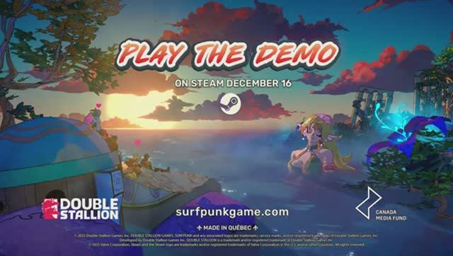 Surfpunk — официальный трейлер демоверсии