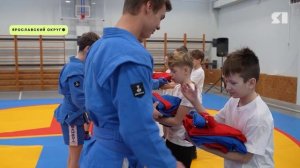 Новый зал для занятий самбо открыли в школе поселка Заволжье