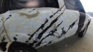 Трафарет по раптору на Ниве (1 часть)