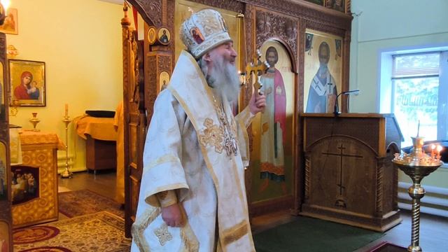 Проповедь митрополита Иоанна в праздник апостола Андрея Первозванного в Никольском храме г.Звенигово смотреть онлайн