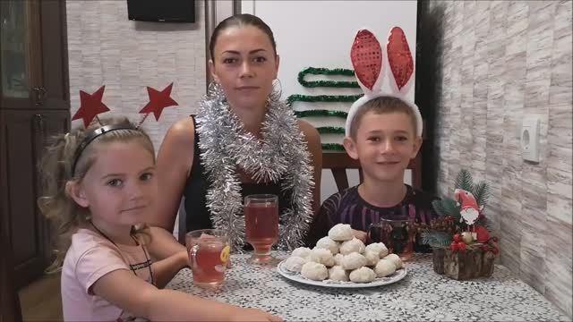 Песочное Печенье СНЕЖКИ с Грецкими Орехами Песочное Тесто без ЯИЦ САМОЕ НЕЖНОЕ и РАССЫПЧАТОЕ смотреть онлайн