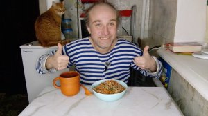 обед с Рыжулей. побочка. было уважение к учителю. мукбанг. обжор. еда на камеру. диета. шизофрения.