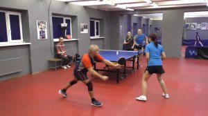 Мешков/Файтельсон (945) - Мухаметов/Вольская (922) 14.12 Парный турнир по настольному теннису СПб