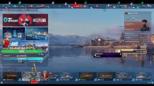 ⚓🚢❄️ ЗИМА В МИРЕ КОРАБЛЕЙ! Горячие баталии в морозную пору | Согреваемся чаем и эпичными сражения⚓