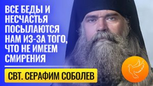 "Нужно жить как повелевает Бог, а не как нам хочется" - Святитель Серафим Соболев