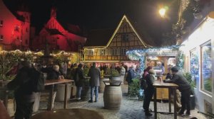 Франция🇫🇷[4К] Новогодний Eguisheim 🔥🔥🔥 3.12.2025