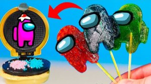 ℹ️ СДЕЛАЛ ВАФЛИ AMONG US. ИХ ВООБЩЕ ЕСТЬ МОЖНО?