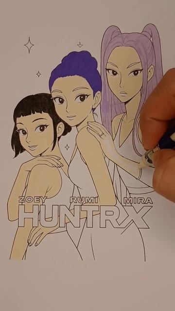 ✨️Coloring ✨️#art #coloring #kpop #shorts