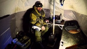 Выбрался на речку сменить обстановку, развеяться, ну и для порядка поставил резинки на хищника....