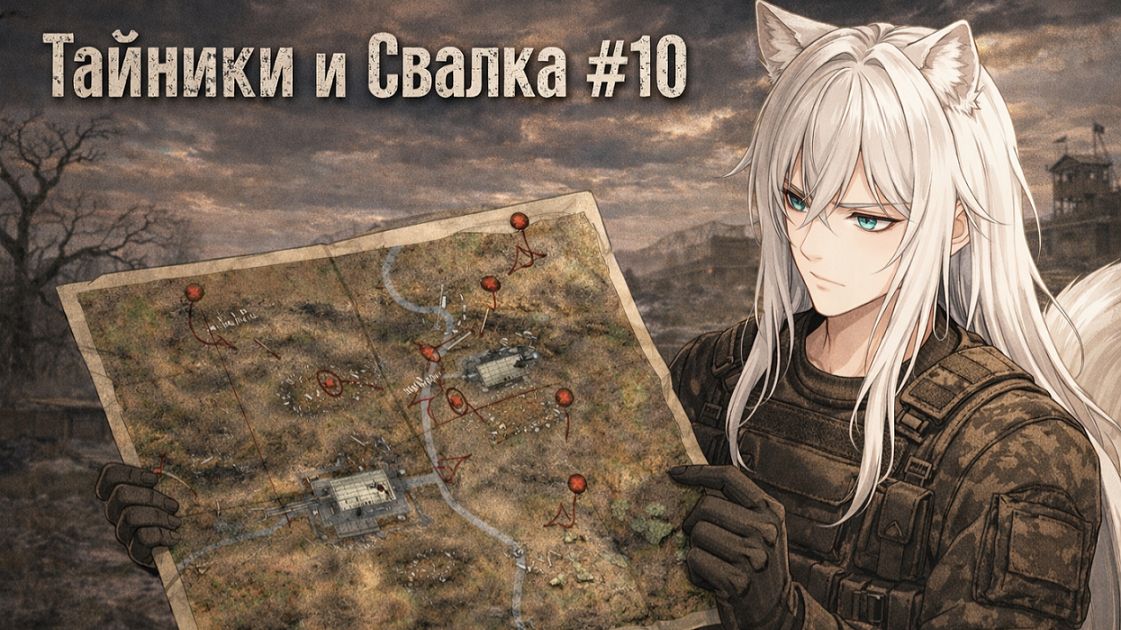 STALKER Т.Ч.  Мастер оружия - Тайники и Свалка #10