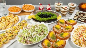 Меню на Новый год 2026! Новогодний стол: салаты, закуски. НОВОГОДНЕЕ МЕНЮ 2026