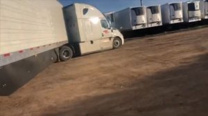 ANKA - Дальнобойщица в США. - Забираем новый прицеп. Попали в снежную бурю.