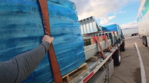 ПРОКОЛ в дороге и 704 мили за $2700   Реальные будни дальнобойщика в Америке