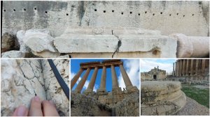 Баальбек- Для неверящих в его недострой и следы древних механизмов- от 18 янв 2023