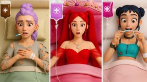 Спасение Руми,Миры и Зои из белы в больнице.