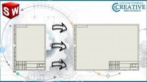 Изменение формата листа в Solidworks