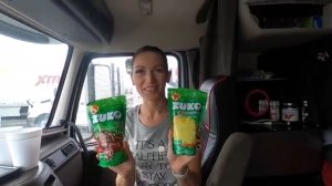 ANKA - Дальнобойщица в США. - Загнали на проверку трака. Будни дальнобойщиков.