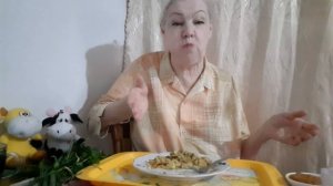 MukbangTatyanaeats/картошечка жареная / икра баклажанная