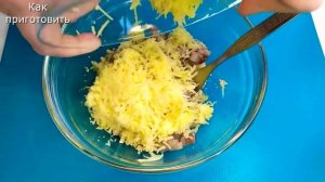 Фаршированные яйца (селёдка под шубой наоборот)